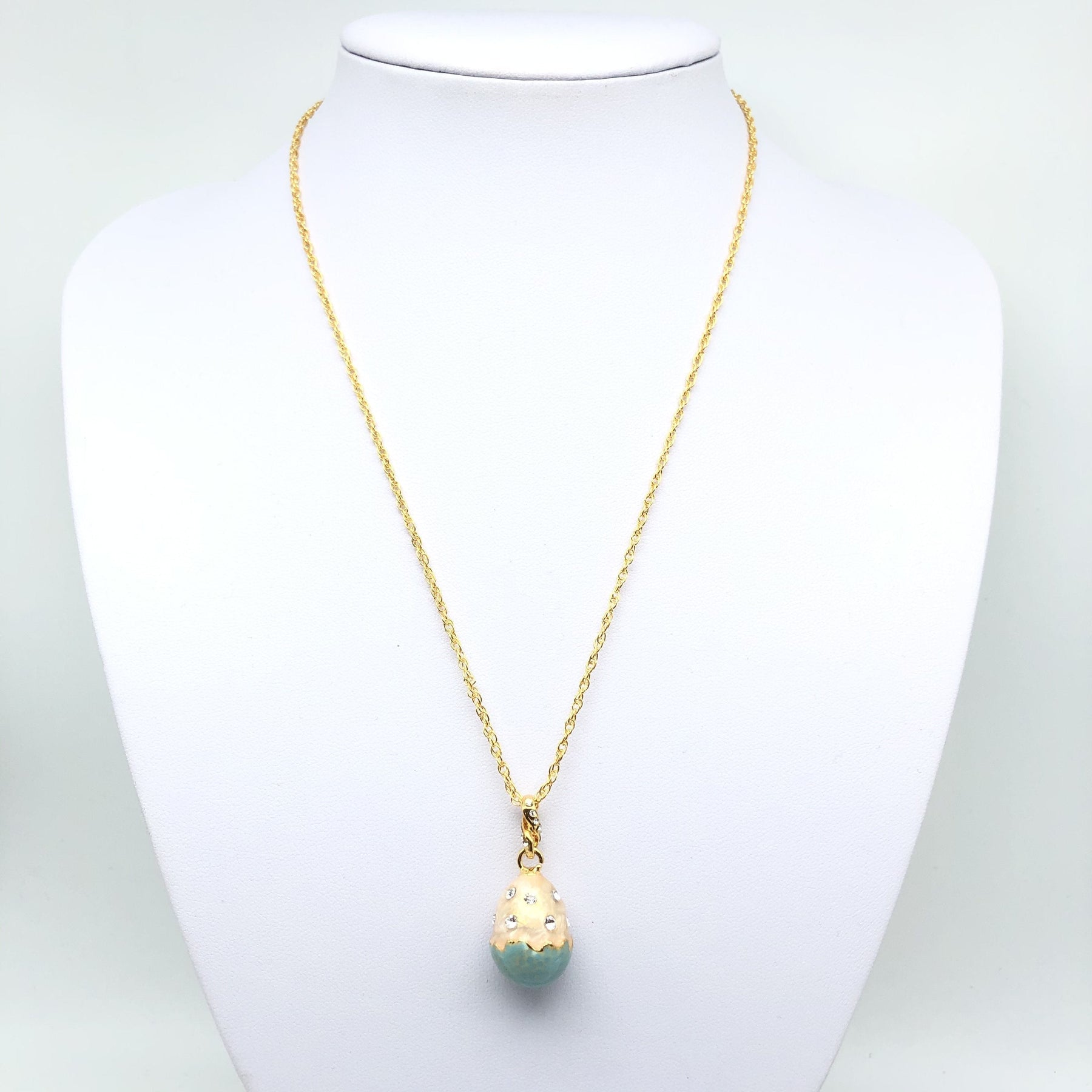Keren Kopal Turquoise Egg Pendant Necklace