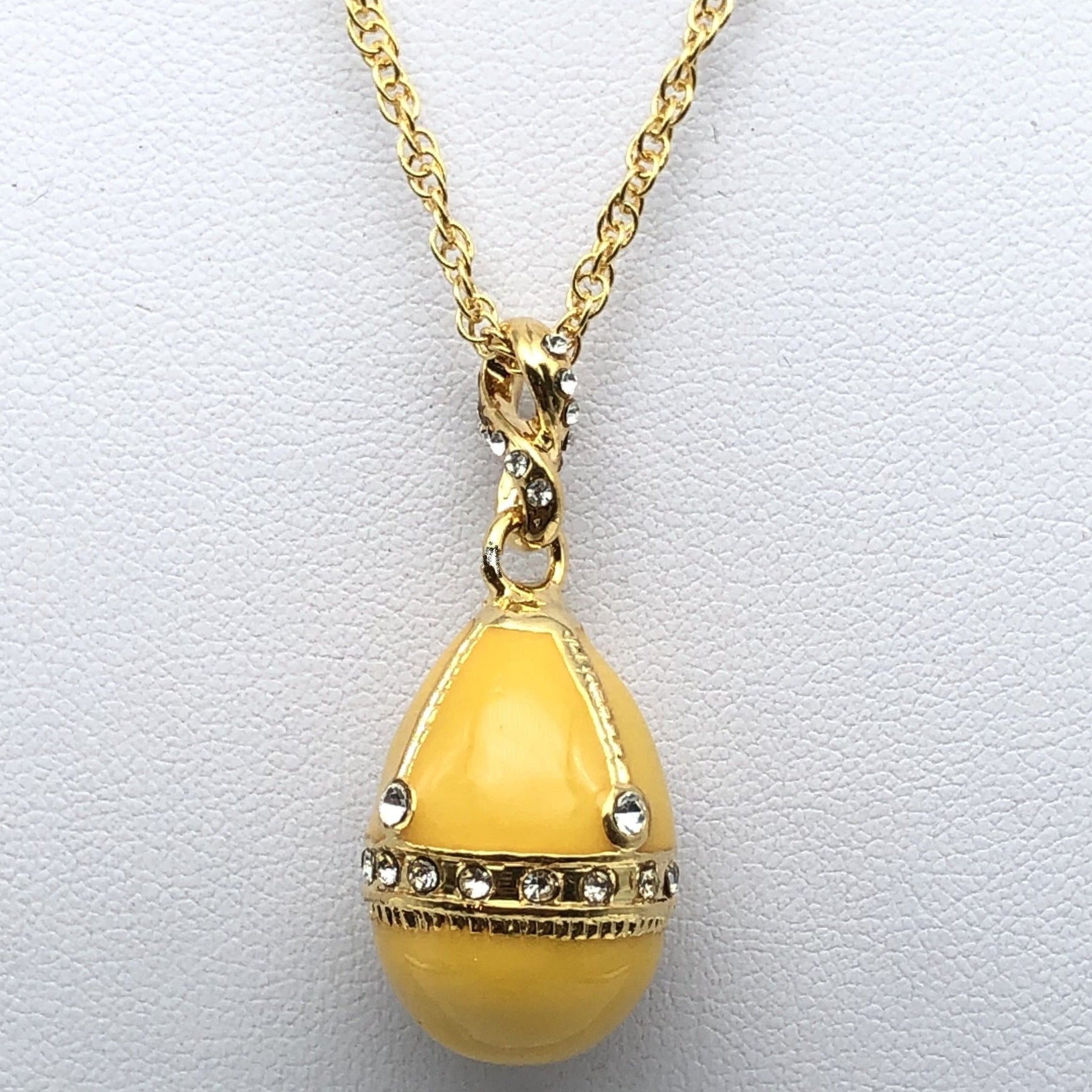Keren Kopal Yellow Egg Pendant Gold Necklace