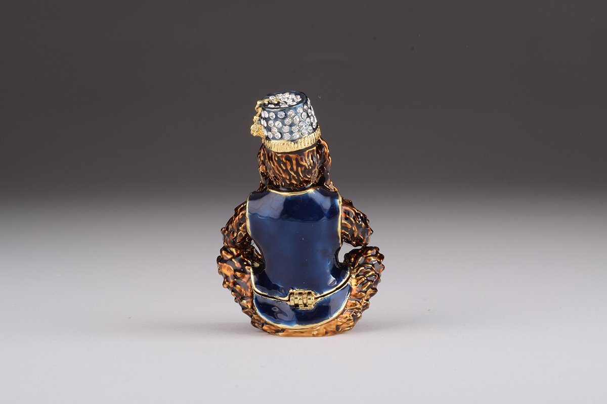 Keren Kopal Brown Monkey Mizaru see no evil