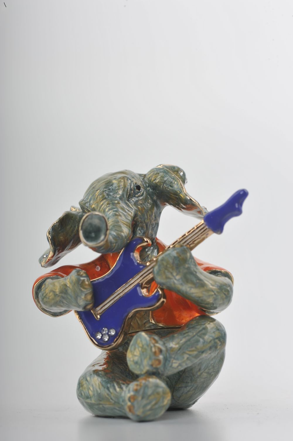 Keren Kopal Elephant Playing a Purple Guitar