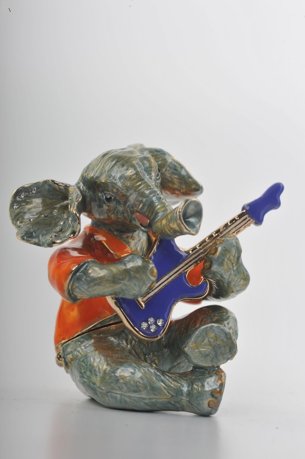 Keren Kopal Elephant Playing a Purple Guitar
