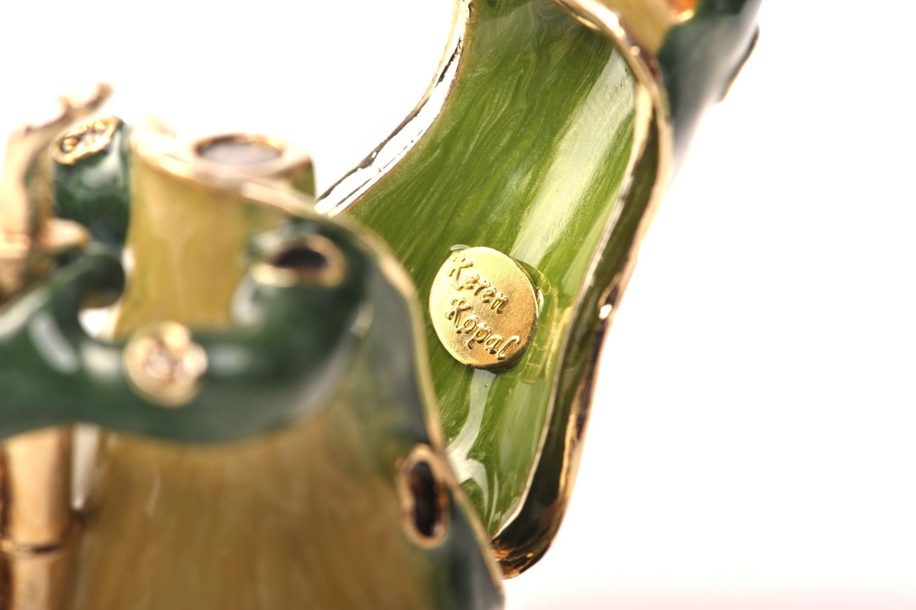 Keren Kopal Frog Playing the Saxophone