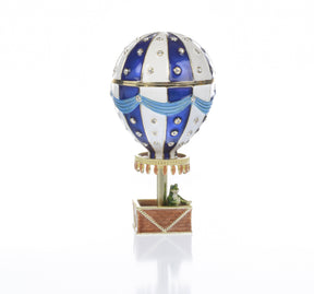 Keren Kopal Blue Hot air balloon with frog Limited edition 1-250