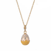Keren Kopal Yellow Egg Pendant Necklace