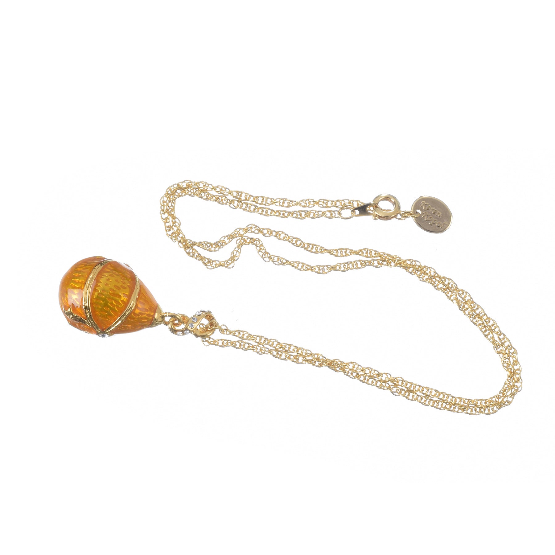 Keren Kopal Pink Egg Pendant Necklace