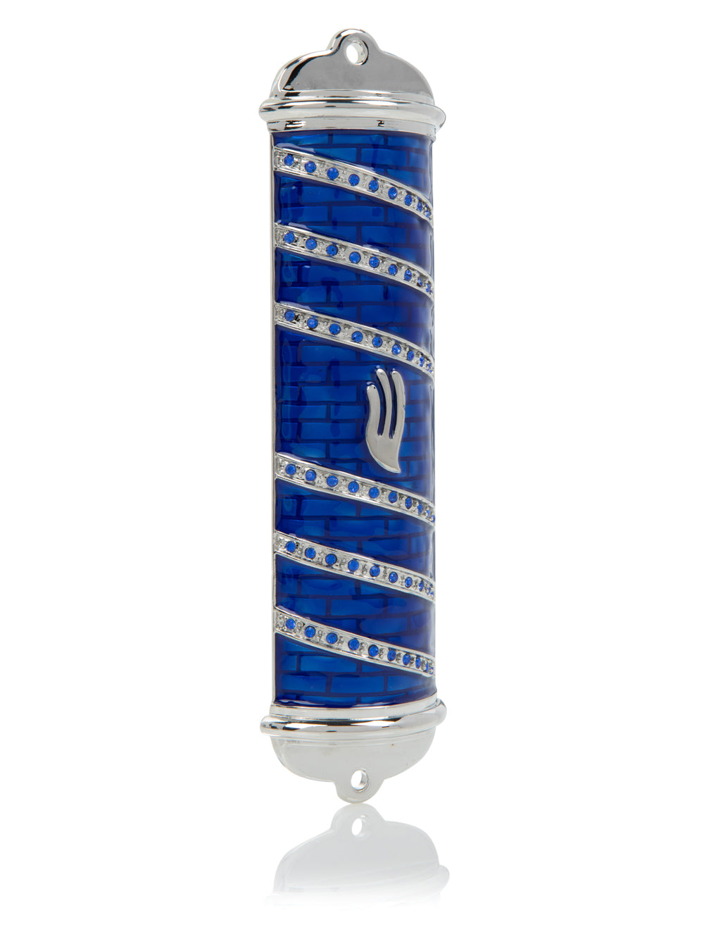 Keren Kopal Blue Modern Mezuzah