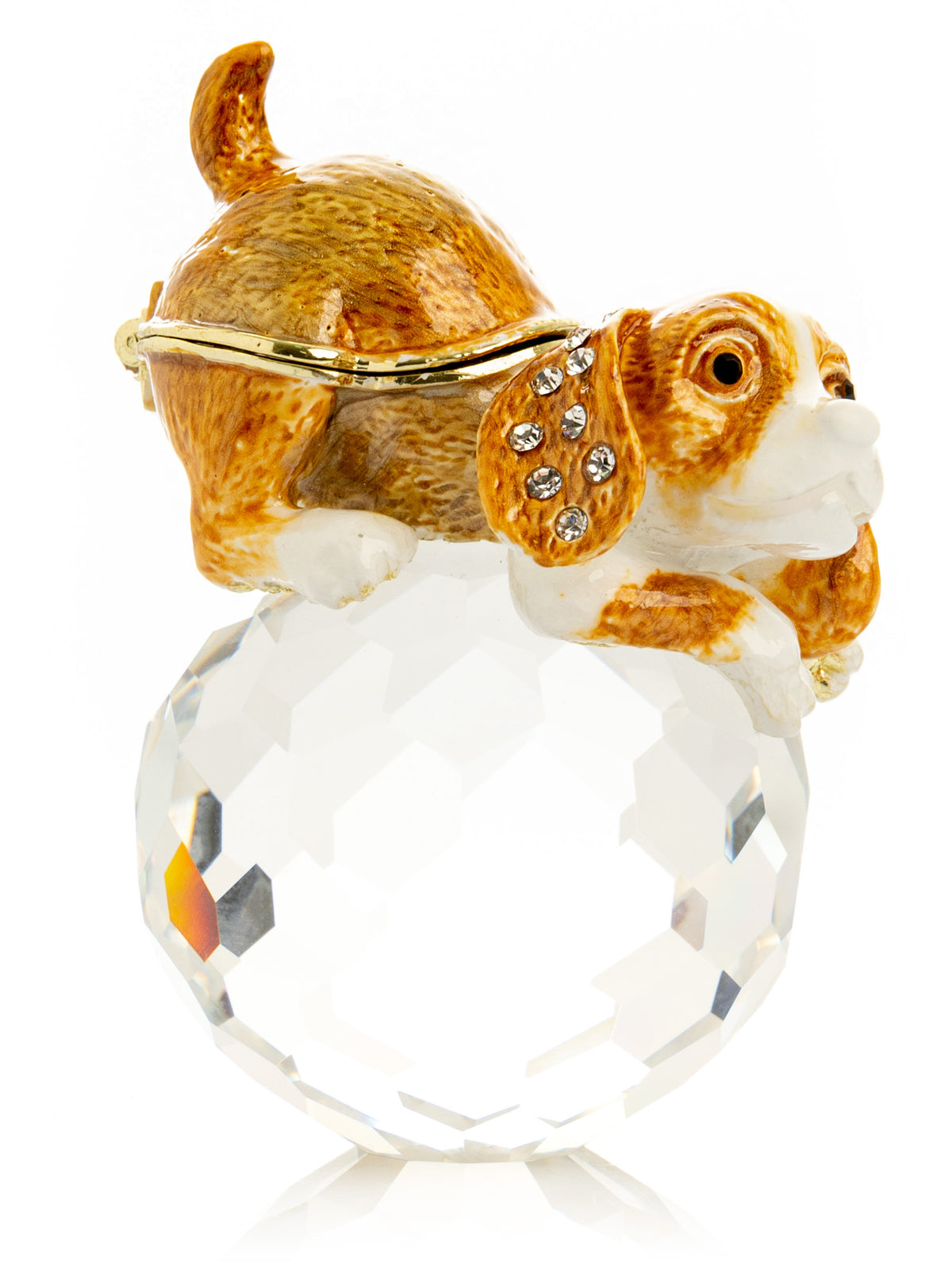 Keren Kopal Brown Puppy on Crystal