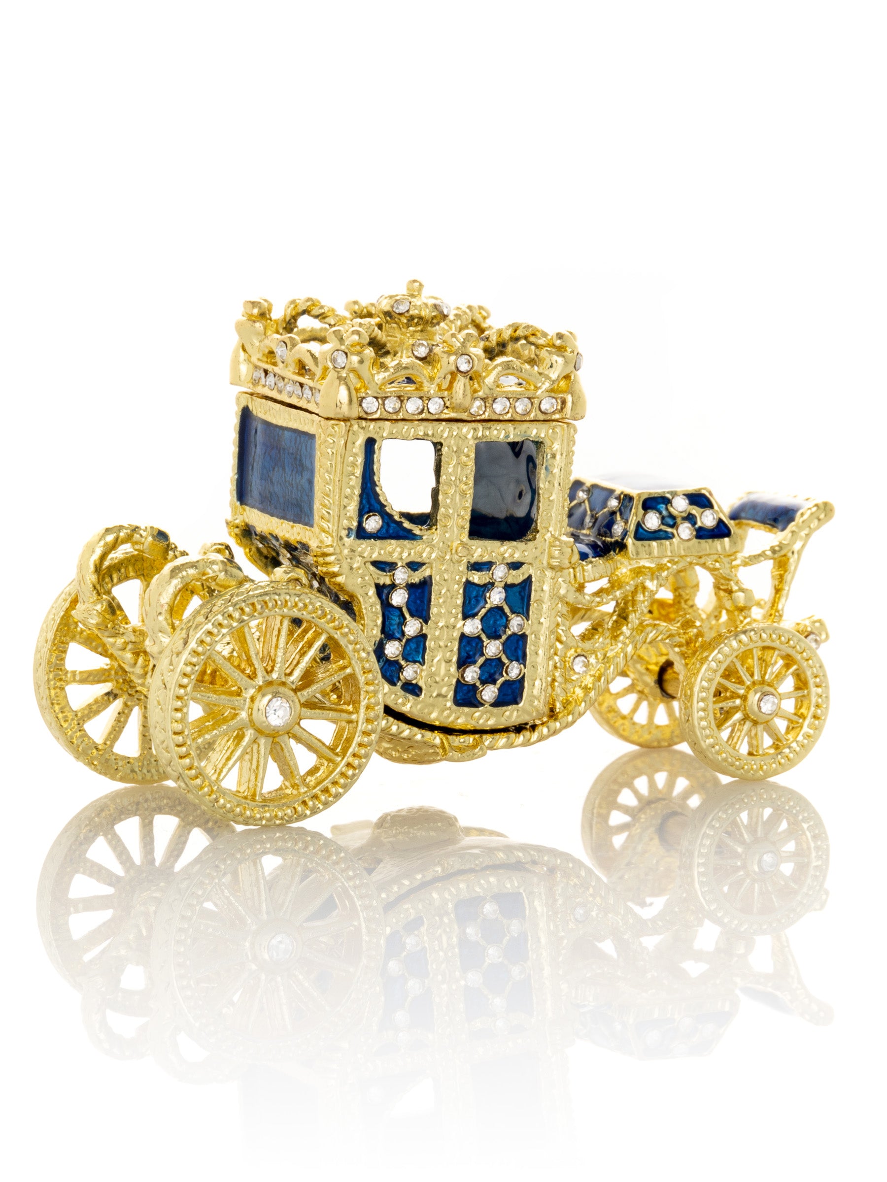 Gold & Blue Carriage