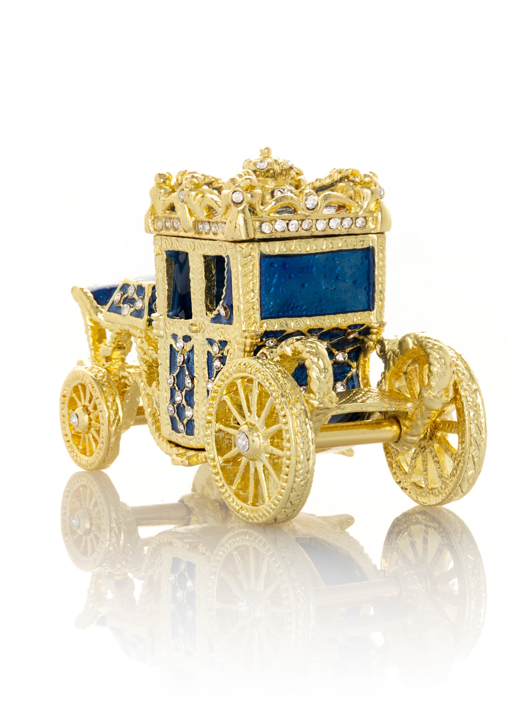 Gold & Blue Carriage