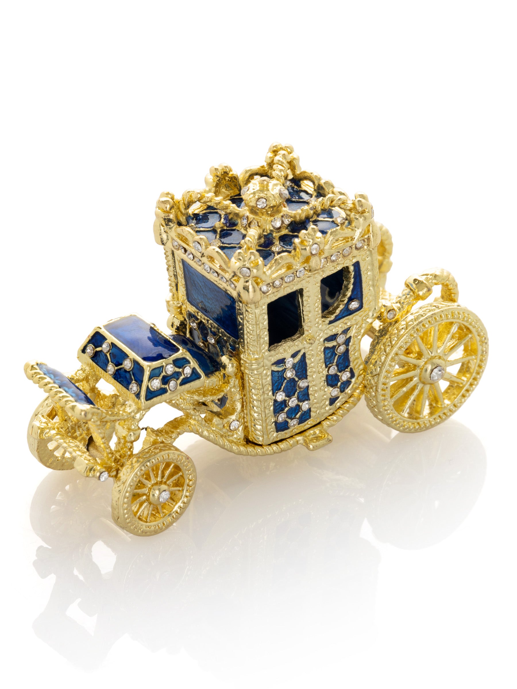 Gold & Blue Carriage