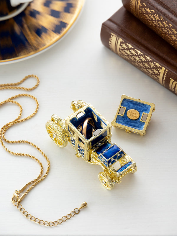 Gold & Blue Carriage