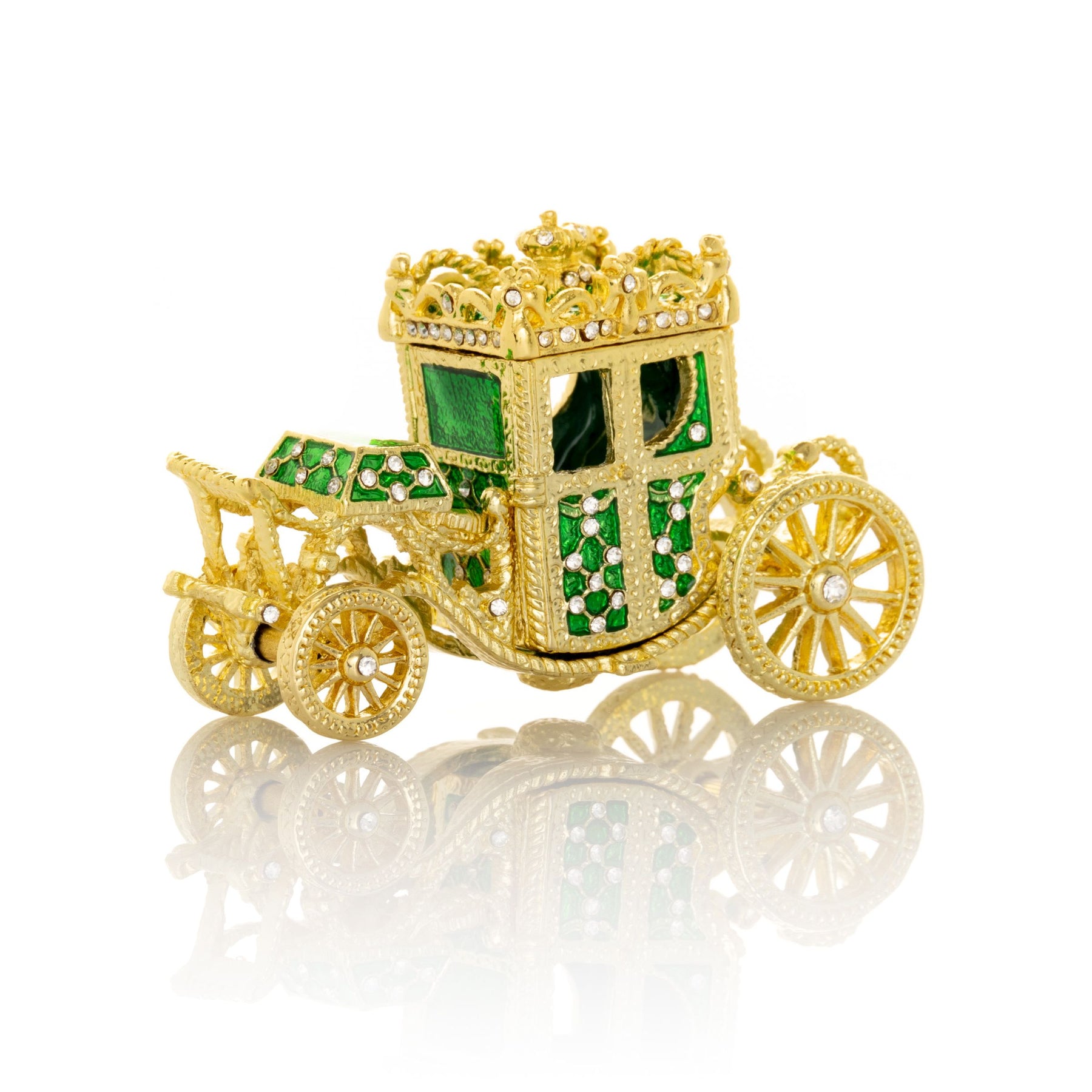 Gold & Green Carriage