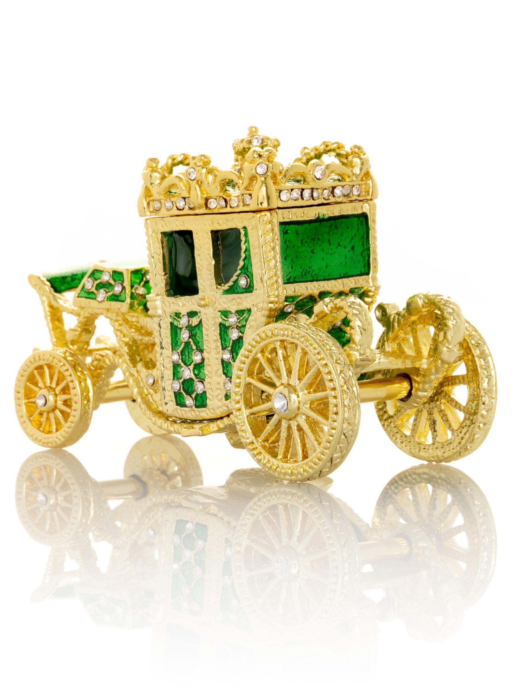 Gold & Green Carriage