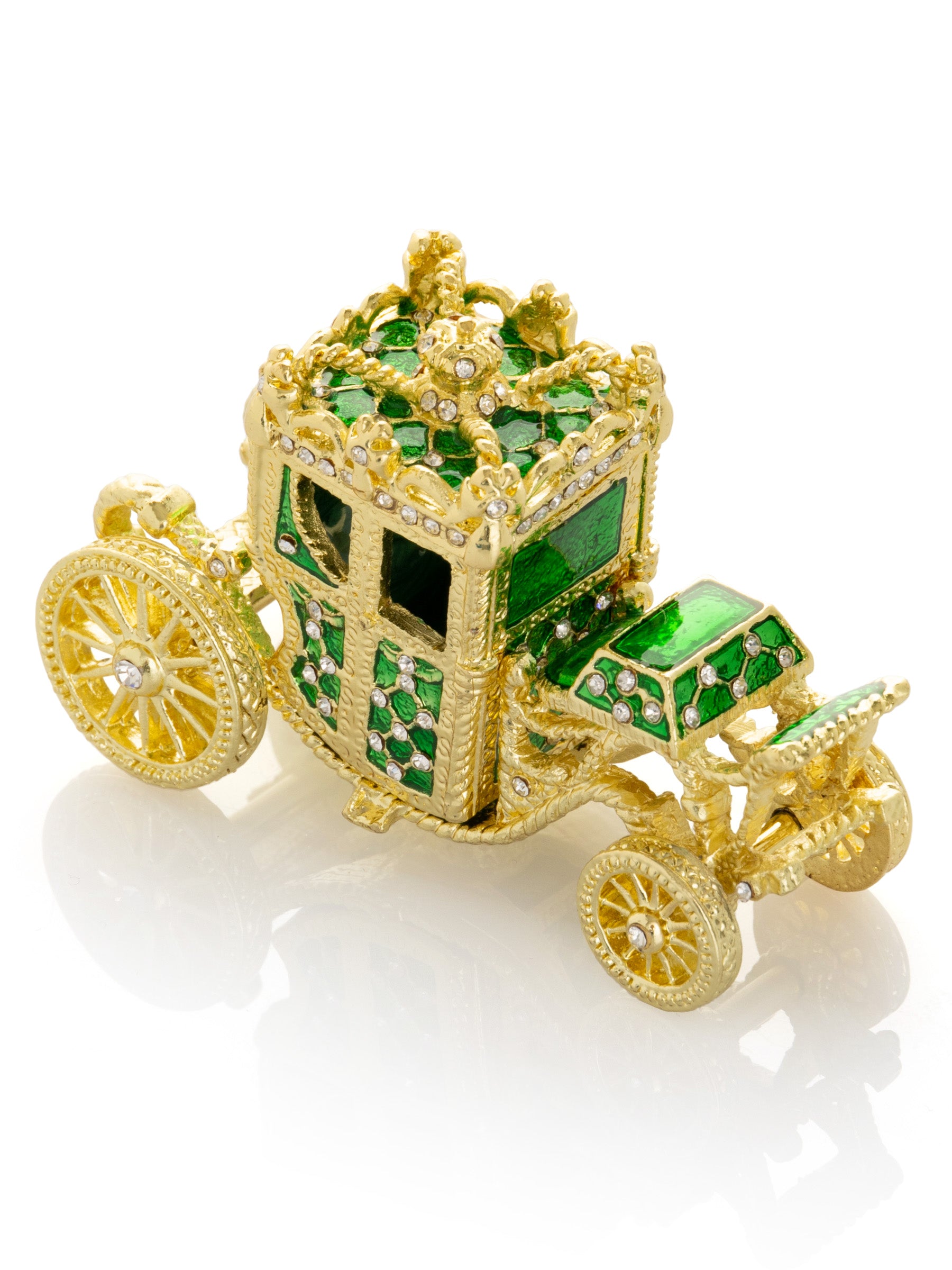 Gold & Green Carriage