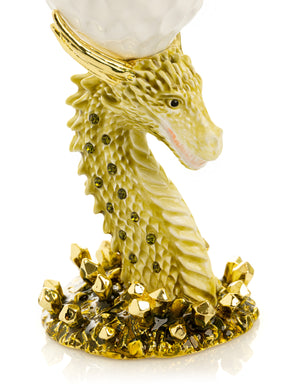 Golden Dragon head white egg