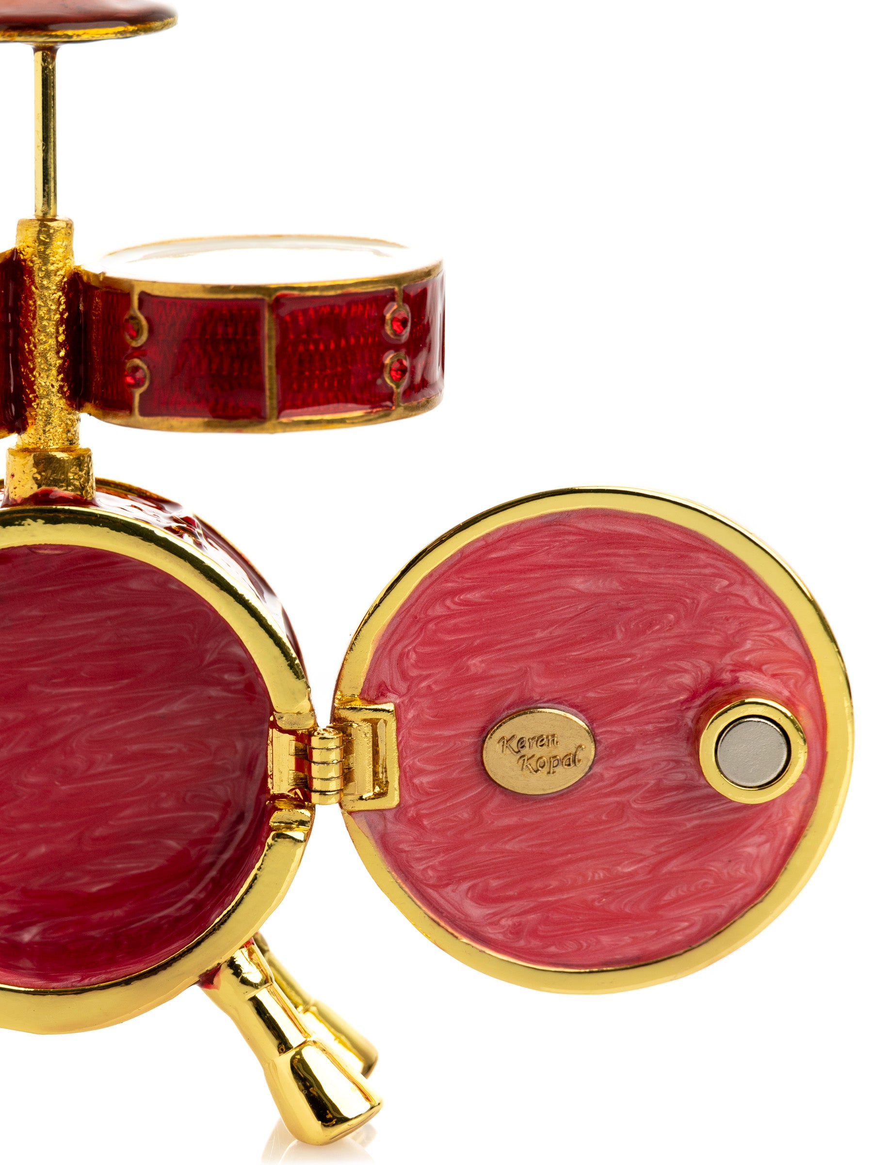 Drum Set Trinket Box