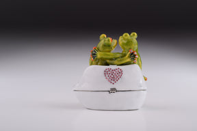 Keren Kopal Two Frogs in love Sitting Together