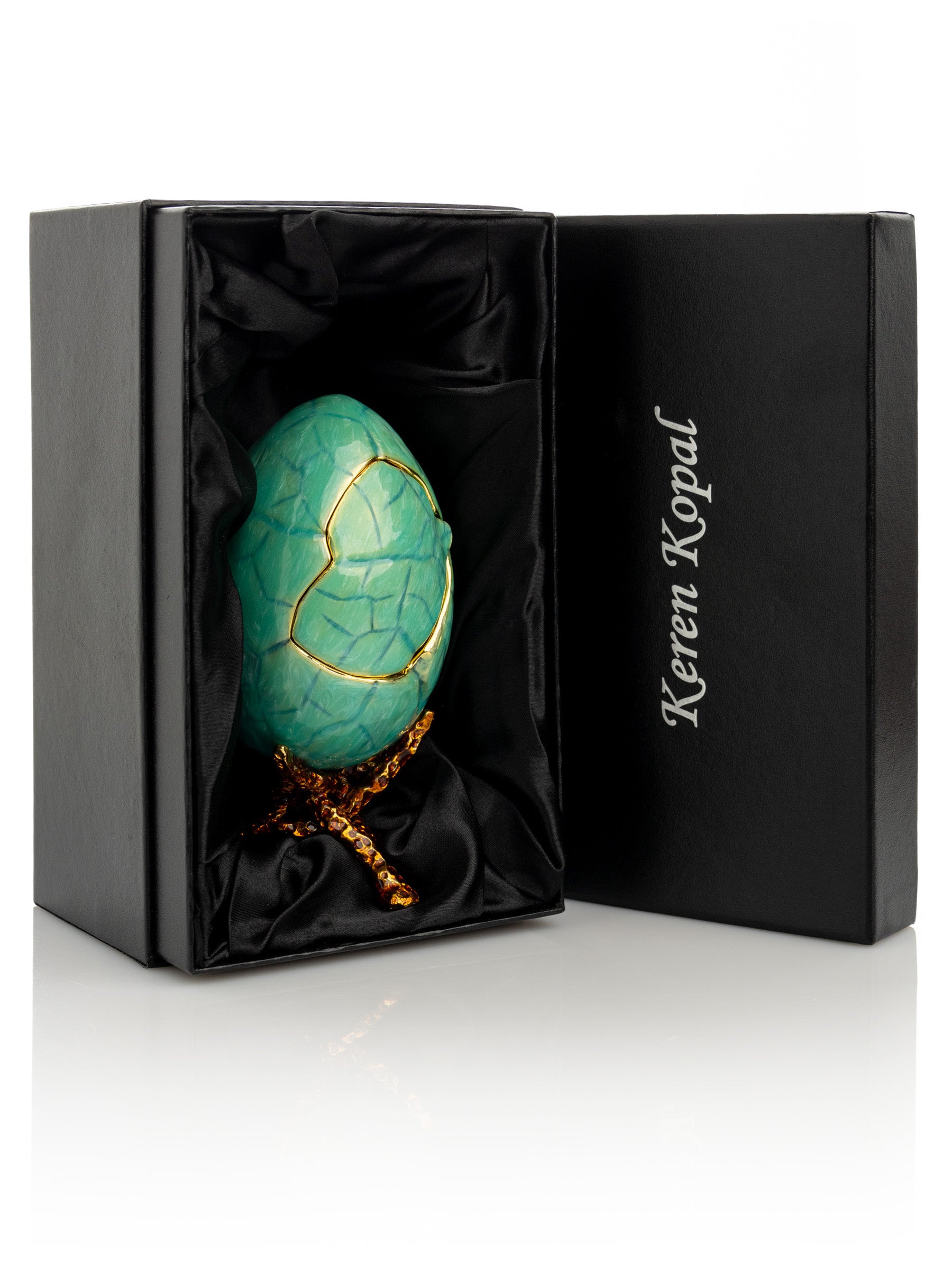 Turquoise Faberge Egg