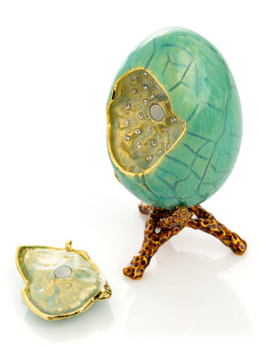 Turquoise Faberge Egg