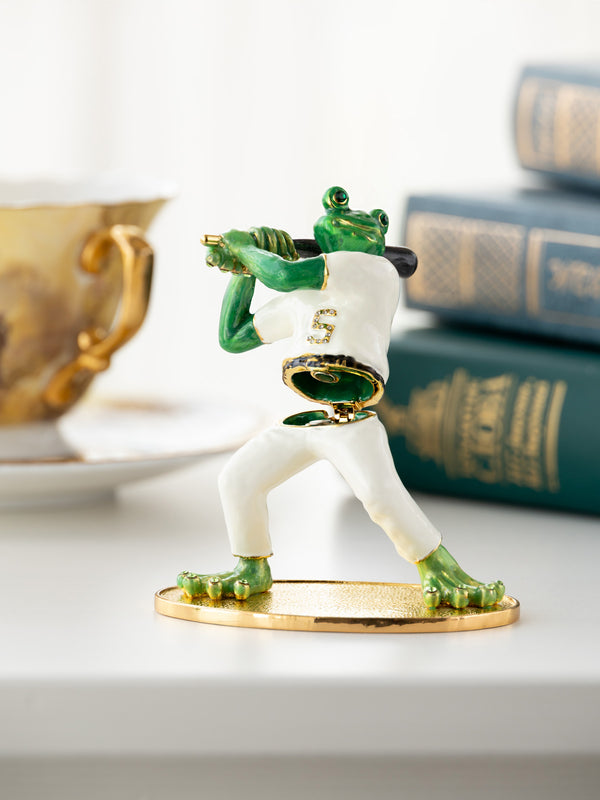 Frog Playing Baseball