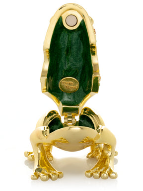 Keren Kopal Gold & Green Frog