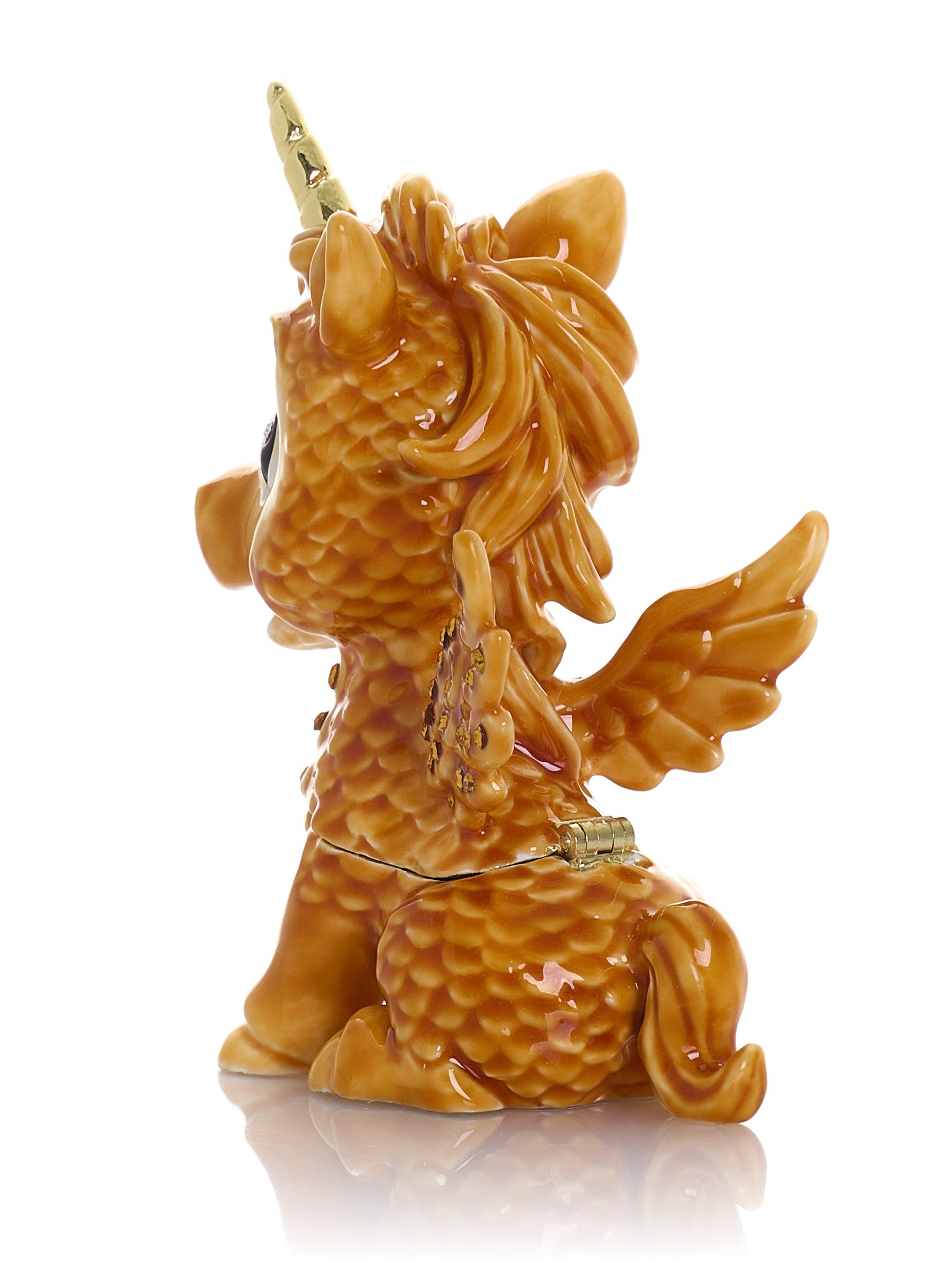 Keren Kopal Cute Brown Unicorn Horse trinket Box Limited Edition 1-250