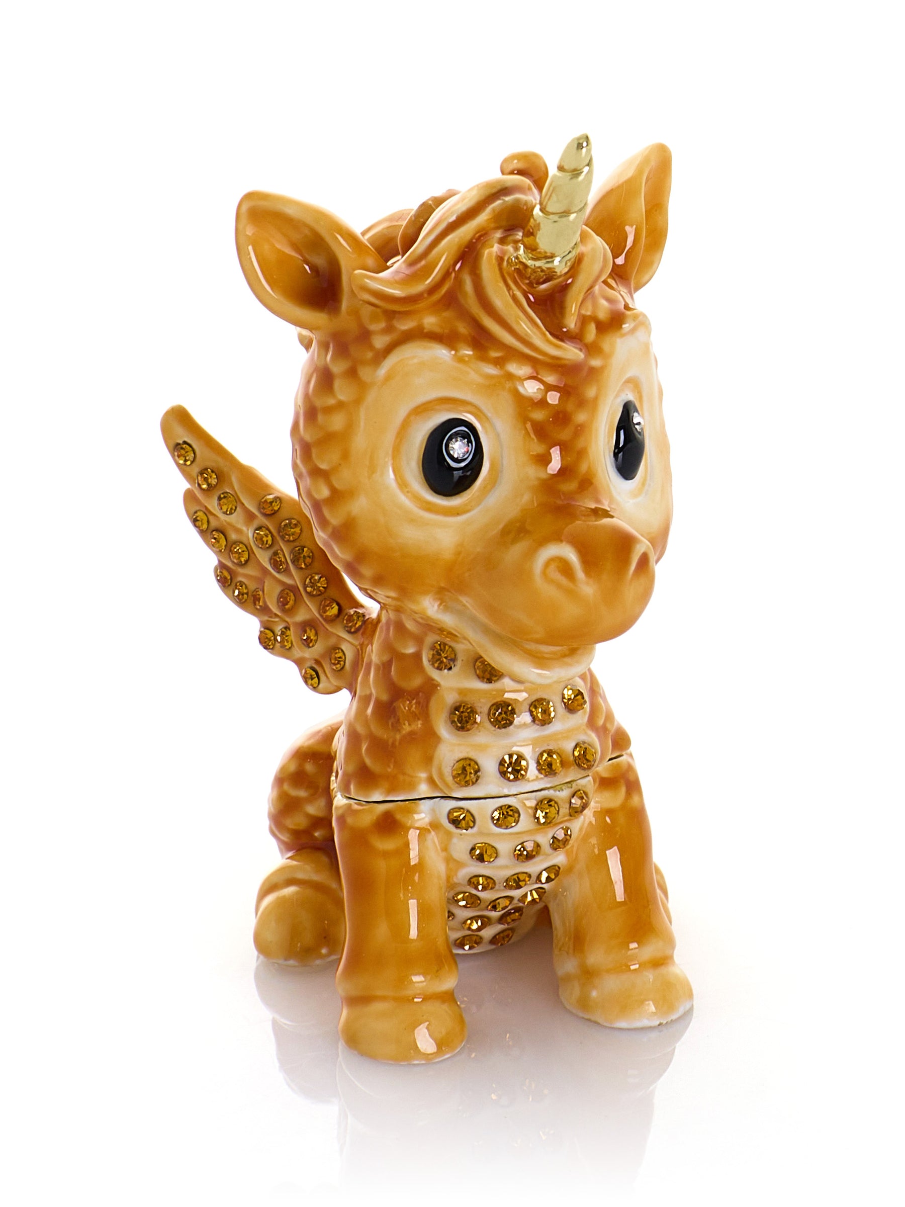 Keren Kopal Cute Brown Unicorn Horse trinket Box Limited Edition 1-250