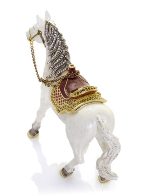 Keren Kopal White Horse Limited Edition 1-250 trinket box