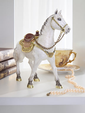 Keren Kopal White Horse Limited Edition 1-250 trinket box