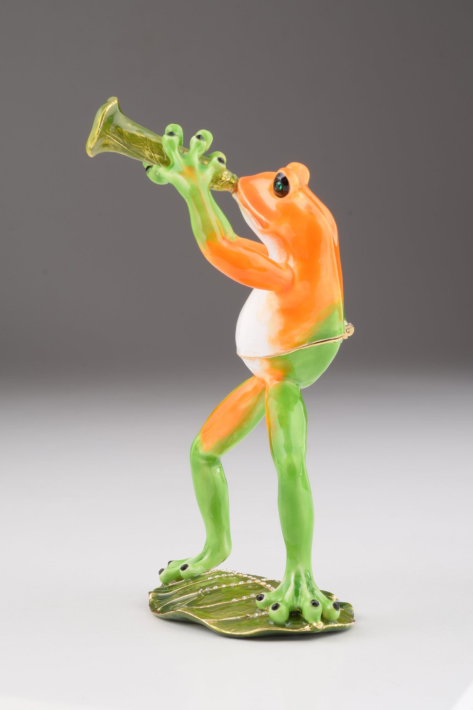 Keren Kopal Trumpet Playing Frog