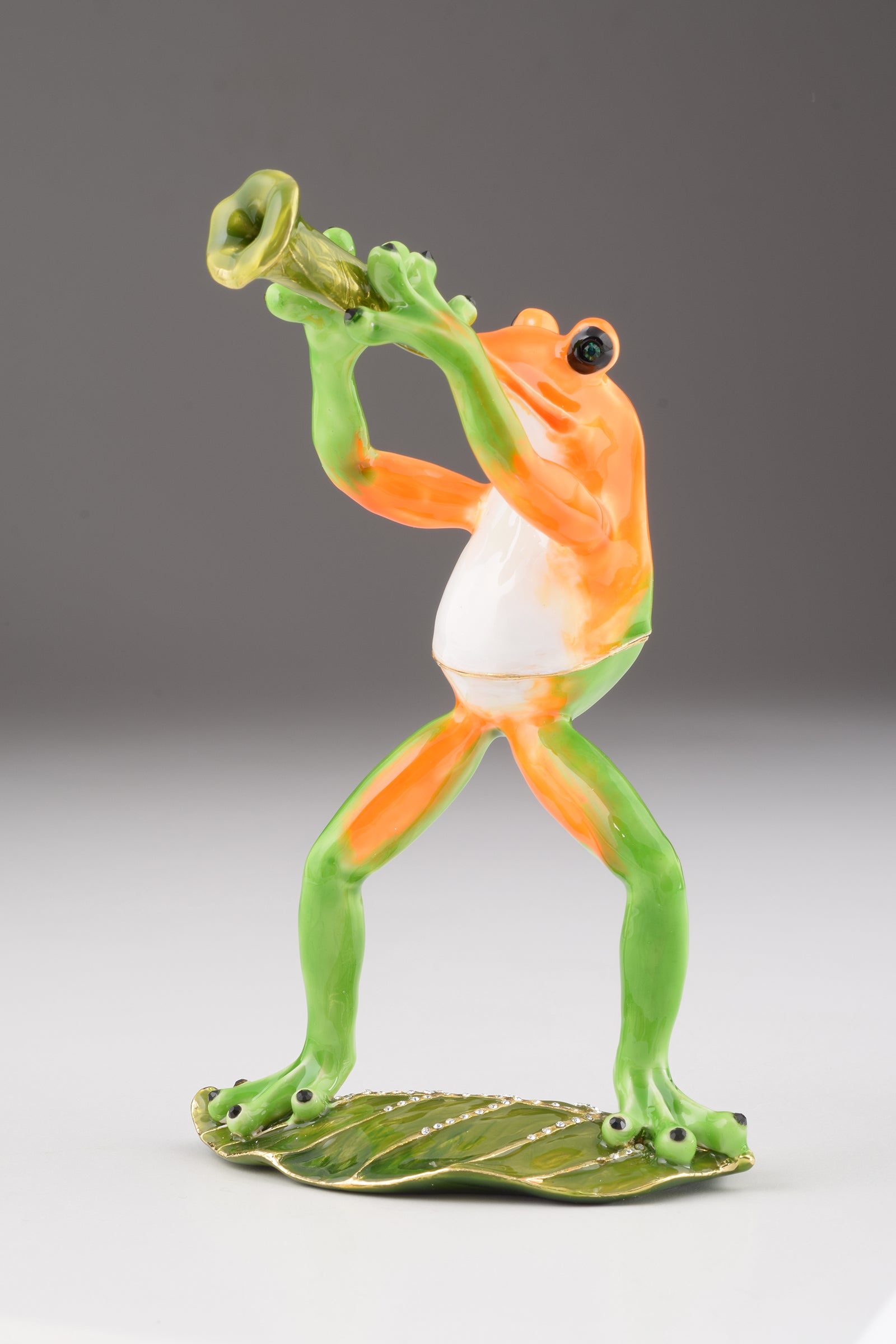 Keren Kopal Trumpet Playing Frog