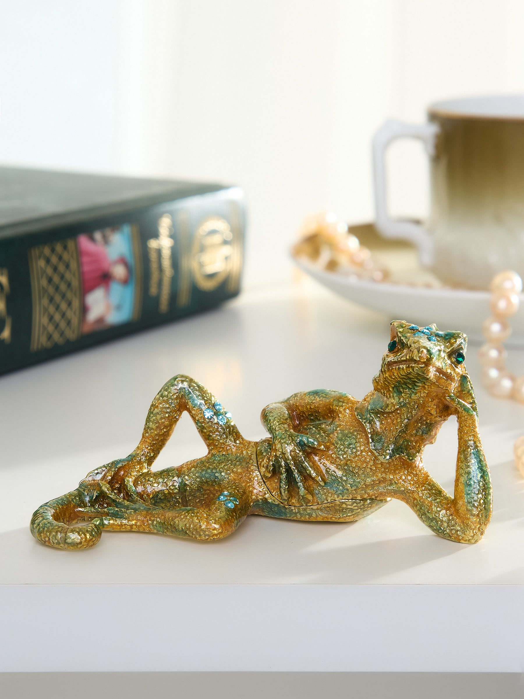 Boîte à bijoux Lézard Frissonnant