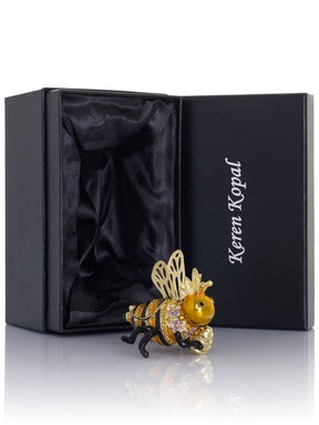 Reine des Abeilles tenant une Ruche – Boîte à bijoux