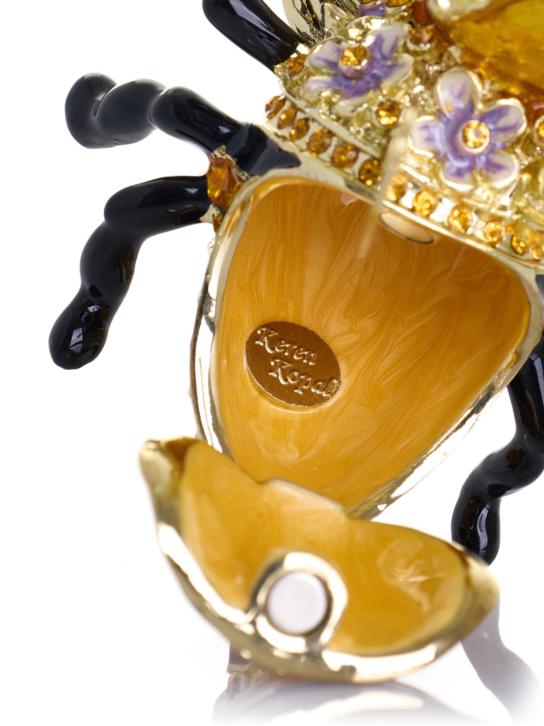 Reine des Abeilles tenant une Ruche – Boîte à bijoux