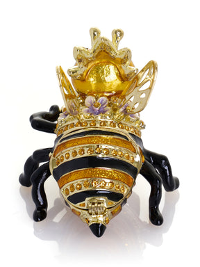 Reine des Abeilles tenant une Ruche – Boîte à bijoux