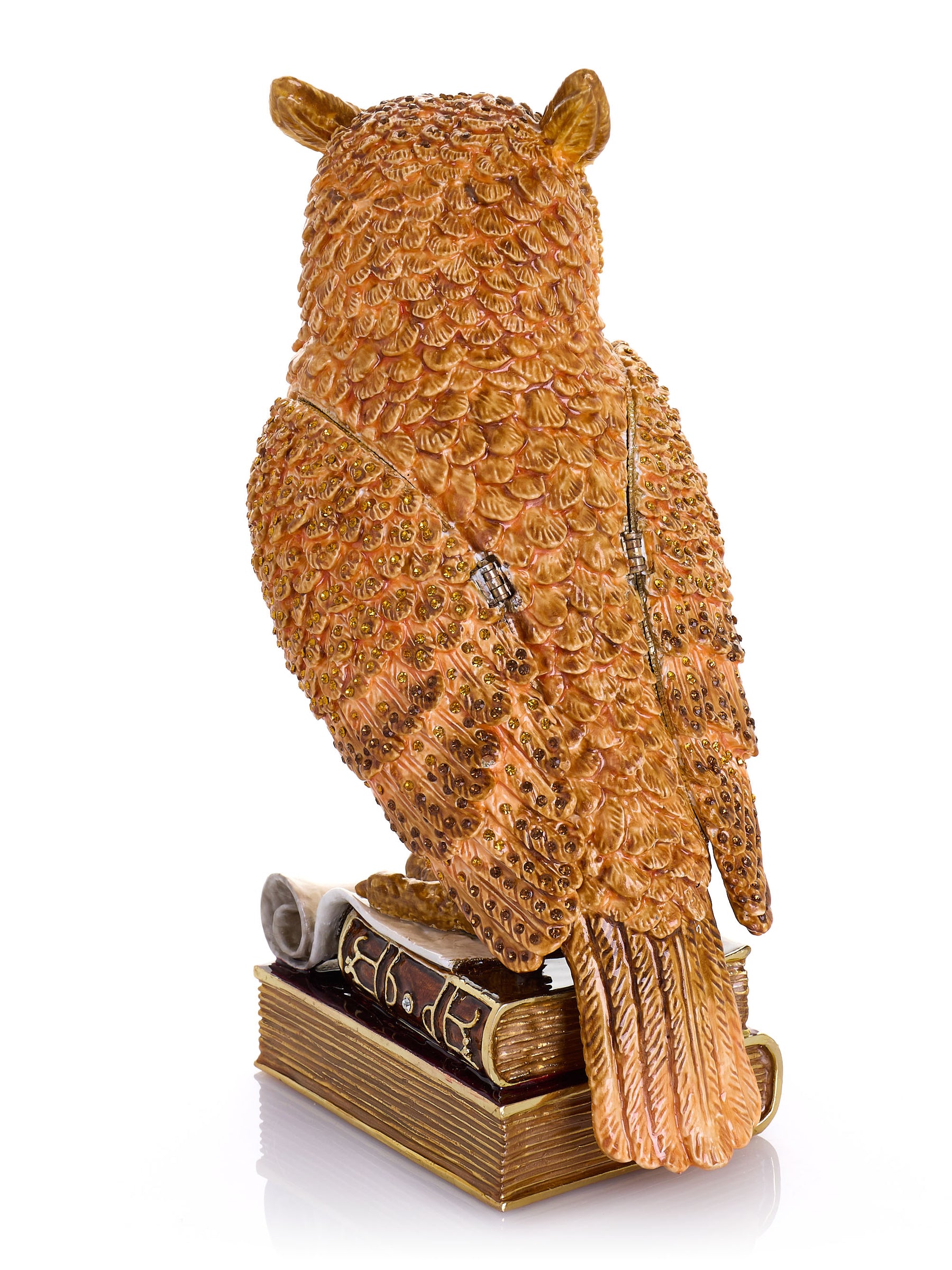 Keren Kopal Wise Owl on Books Trinket Box Limited Edition