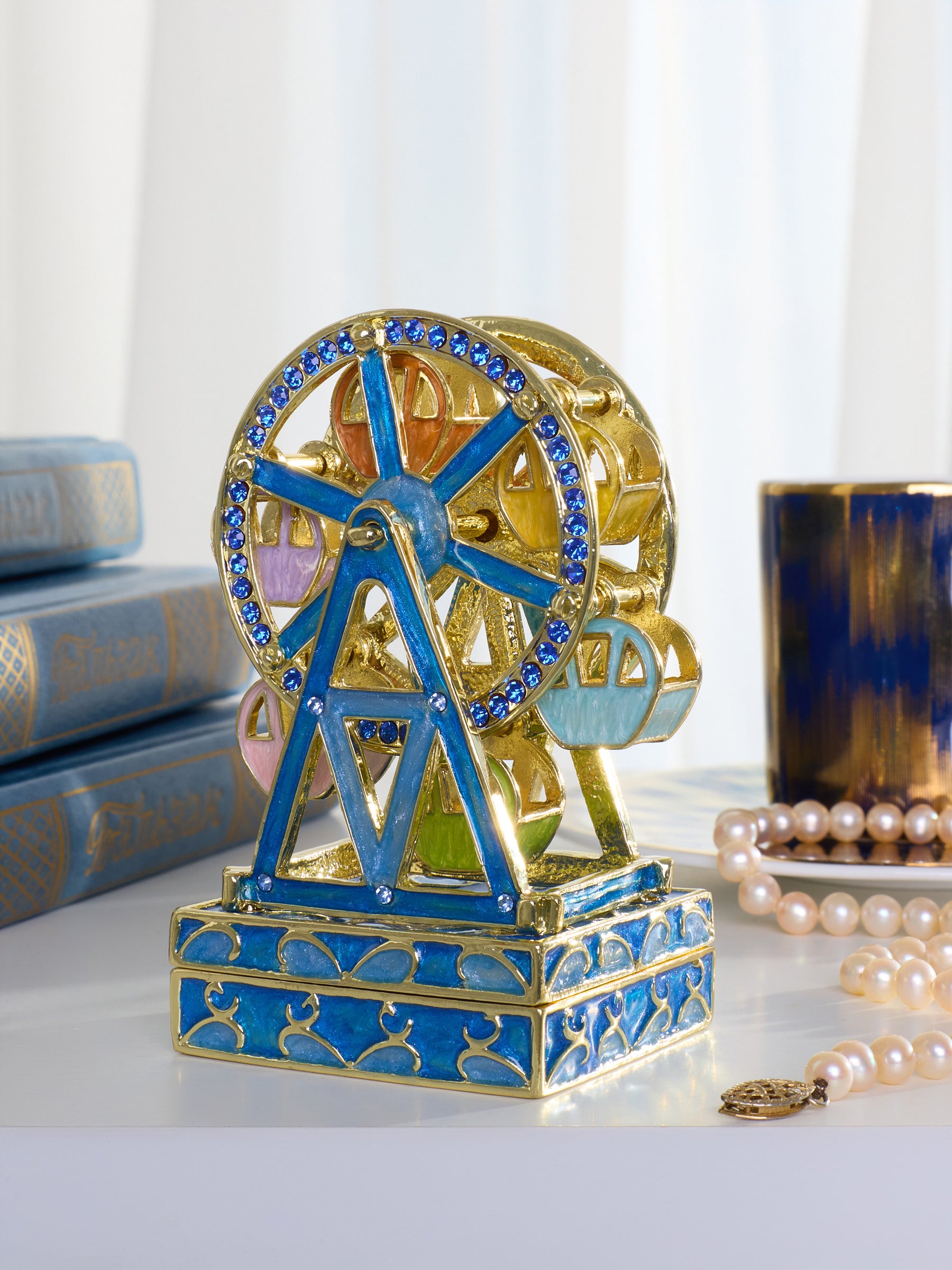Keren Kopal The Carnival Romance Ferris Wheel Trinket Box by Keren Kopal
