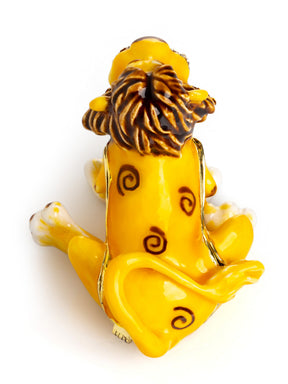 Keren Kopal Cute Lion Trinket Box