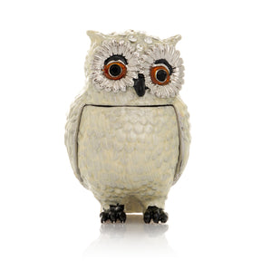 Silver and White Owl