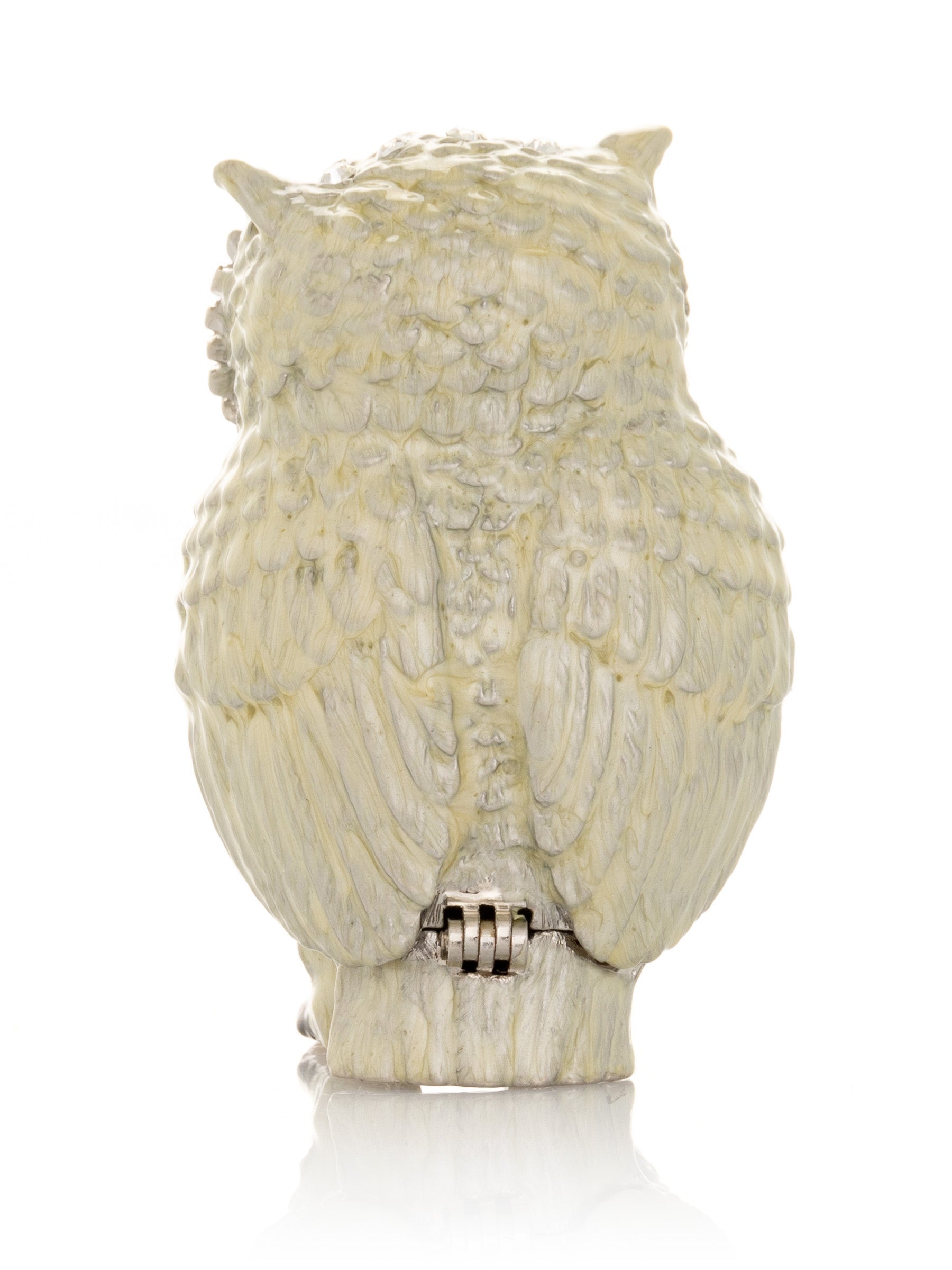 Silver and White Owl