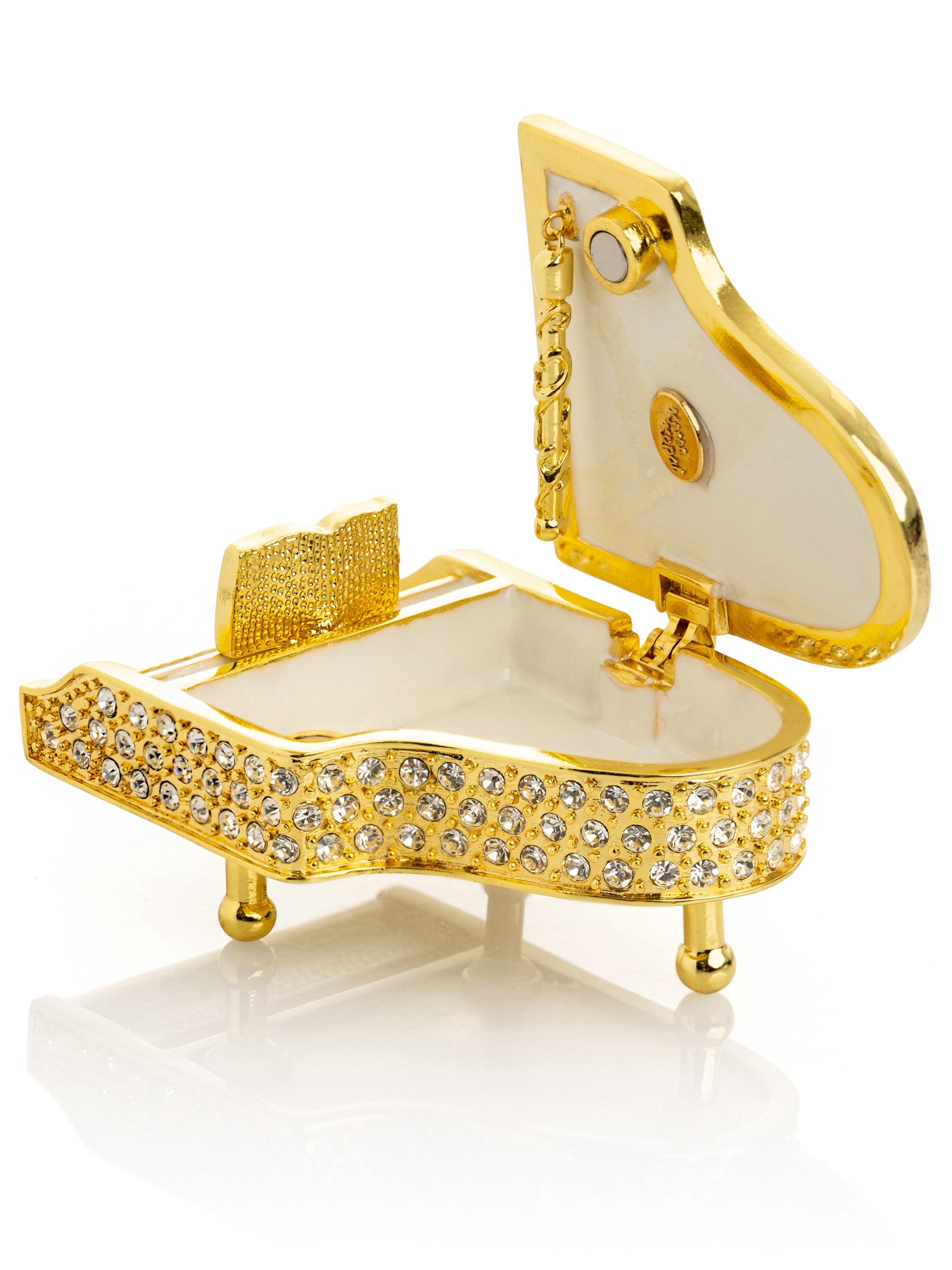 Golden White Piano