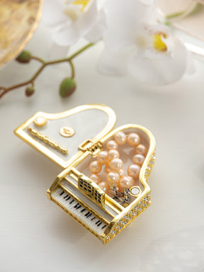 Golden White Piano