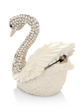 White Swan with crystal neck