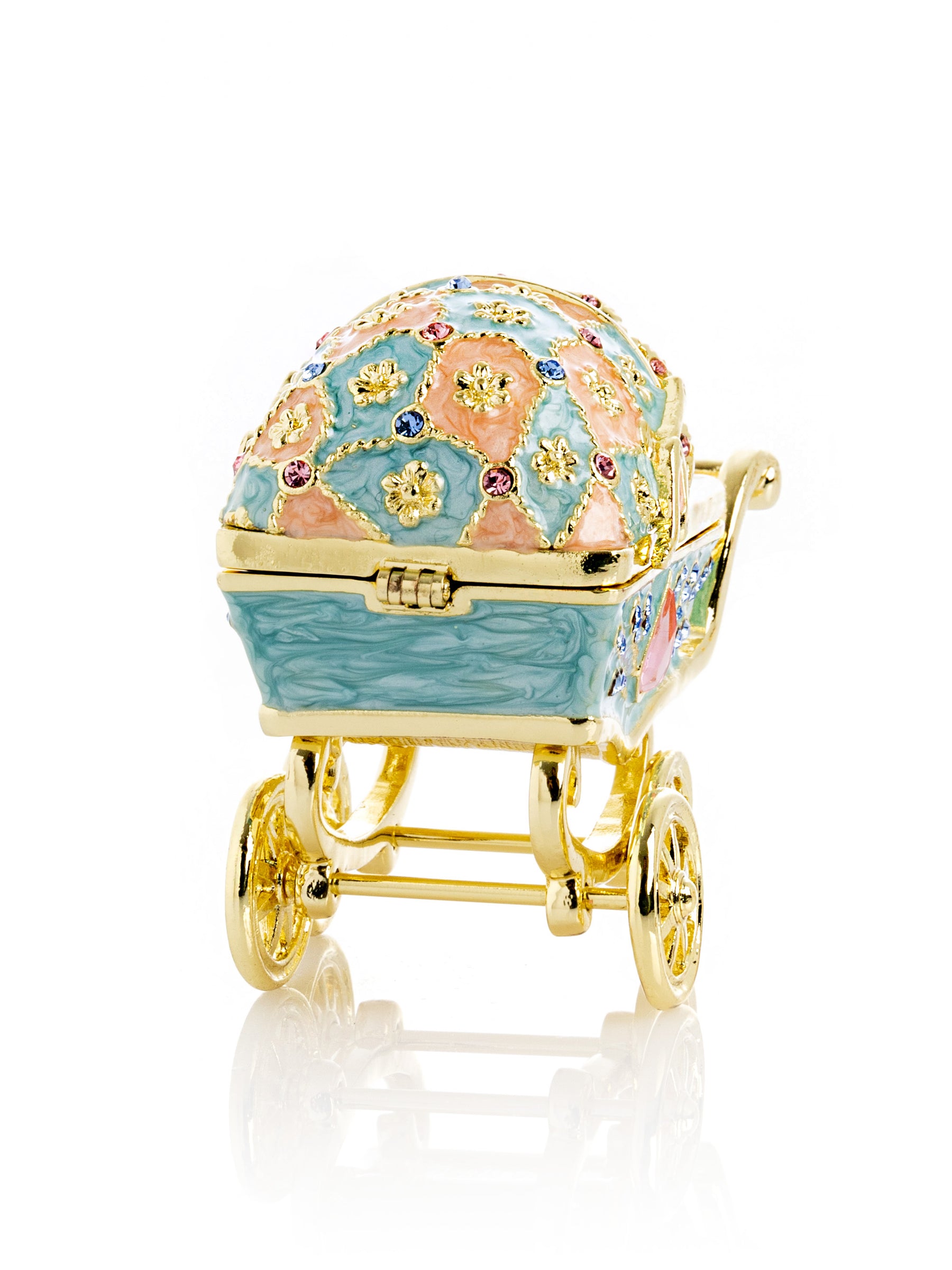 Baby Carriage trinket box