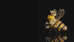 Reine des Abeilles tenant une Ruche – Boîte à bijoux