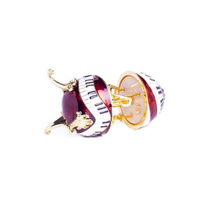 Piano Musical Carousel with Music Clef and Notes Carousel music box Keren Kopal