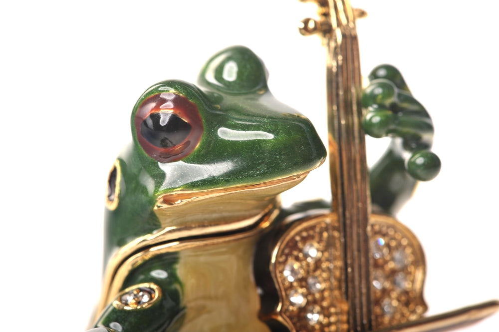 Frog Playing Chello