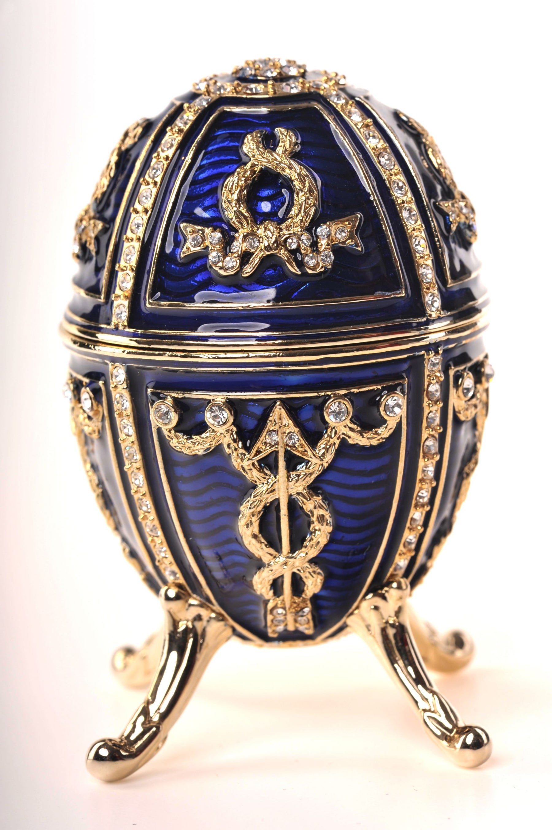 Blue Faberge Easter Egg