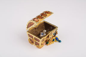 Treasure Box with Pearls Inside