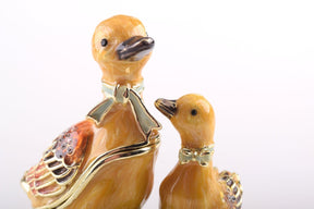 Keren Kopal Ducks Trinket Box  61.50